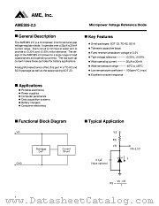 AME385-2.5 datasheet pdf AME