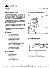 AME8804AEEV datasheet pdf AME