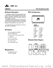 AME9001 datasheet pdf AME