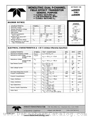 2N5507 datasheet pdf Amelco Semiconductor