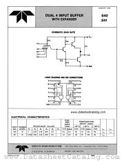541 datasheet pdf Amelco Semiconductor