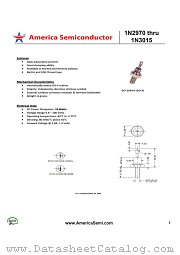 1N2982 datasheet pdf America Semiconductor