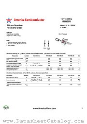 1N1188 datasheet pdf America Semiconductor