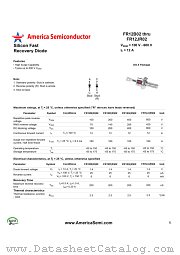 FR12GR02 datasheet pdf America Semiconductor