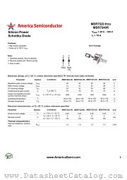 MBR7520 datasheet pdf America Semiconductor
