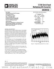 DAC8043A datasheet pdf Analog Devices