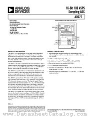 AD677 datasheet pdf Analog Devices
