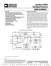 AD9841A datasheet pdf Analog Devices