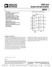 SMP04 datasheet pdf Analog Devices