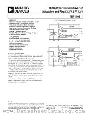 ADP1108 datasheet pdf Analog Devices