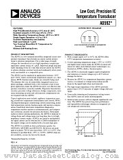 AD592 datasheet pdf Analog Devices