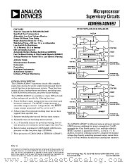 ADM696 datasheet pdf Analog Devices