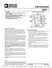 AD573 datasheet pdf Analog Devices