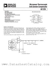 AC1226G datasheet pdf Analog Devices
