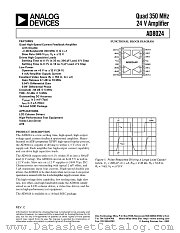 AD8024 datasheet pdf Analog Devices