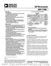ADSP-2189M datasheet pdf Analog Devices