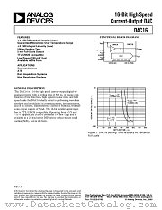 DAC16 datasheet pdf Analog Devices