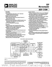 ADSP-2185M datasheet pdf Analog Devices