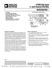 AD7828 datasheet pdf Analog Devices