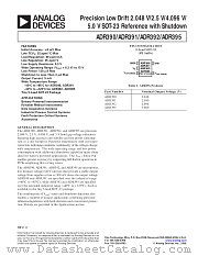 ADR391 datasheet pdf Analog Devices