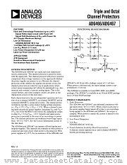 ADG466 datasheet pdf Analog Devices