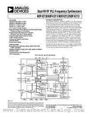 ADF4210 datasheet pdf Analog Devices