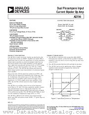 AD706 datasheet pdf Analog Devices