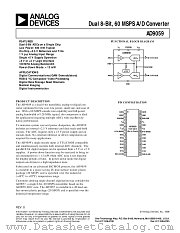 AD9059 datasheet pdf Analog Devices