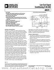AD670 datasheet pdf Analog Devices