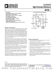 AD780 datasheet pdf Analog Devices