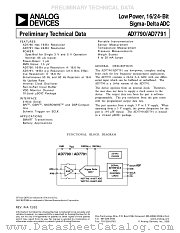 AD7791 datasheet pdf Analog Devices