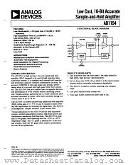 AD1154 datasheet pdf Analog Devices