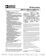 ADSP-2171 datasheet pdf Analog Devices