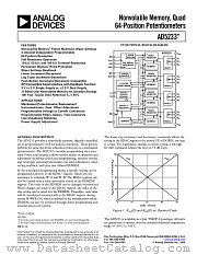 AD5233 datasheet pdf Analog Devices