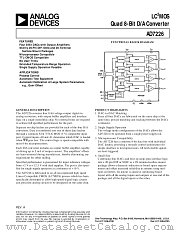 AD7226 datasheet pdf Analog Devices
