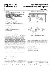 ADP3303 datasheet pdf Analog Devices