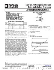 AD1585 datasheet pdf Analog Devices