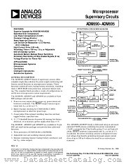 ADM693 datasheet pdf Analog Devices