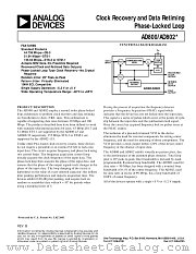 AD800 datasheet pdf Analog Devices