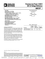 ADR370 datasheet pdf Analog Devices