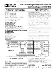 ADT7317 datasheet pdf Analog Devices