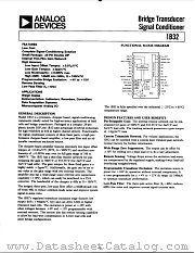 1B32 datasheet pdf Analog Devices