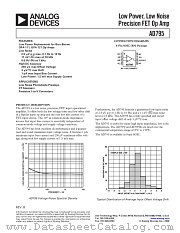 AD795 datasheet pdf Analog Devices