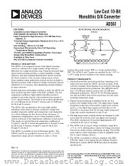 AD561 datasheet pdf Analog Devices