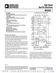 AD53522 datasheet pdf Analog Devices