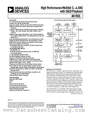 AD1955 datasheet pdf Analog Devices