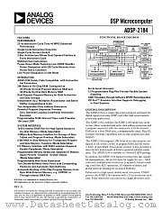 ADSP-2184 datasheet pdf Analog Devices