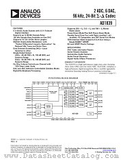 AD1839 datasheet pdf Analog Devices