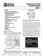AD8130 datasheet pdf Analog Devices