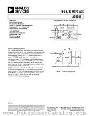AD9049 datasheet pdf Analog Devices
